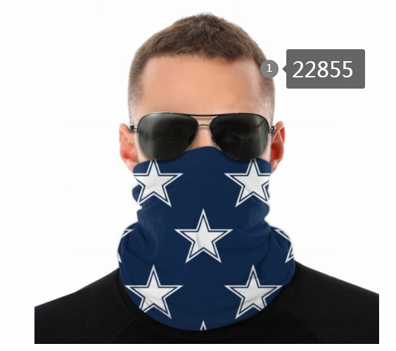 2021 NFL Dallas Cowboys #72 Dust mask with filter